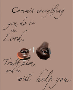 POSTER Print “Commit”