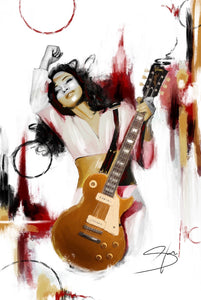 POSTER Print (Sade Guitar)