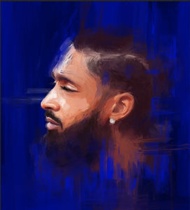 POSTER Print (Nipsey Blue)